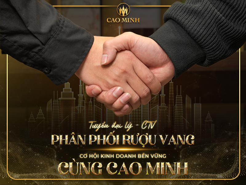 [TUYỂN ĐẠI LÝ/CTV] Phân Phối Rượu Vang – Hợp Tác Cùng Cao Minh, Chinh Phục Thị Trường!