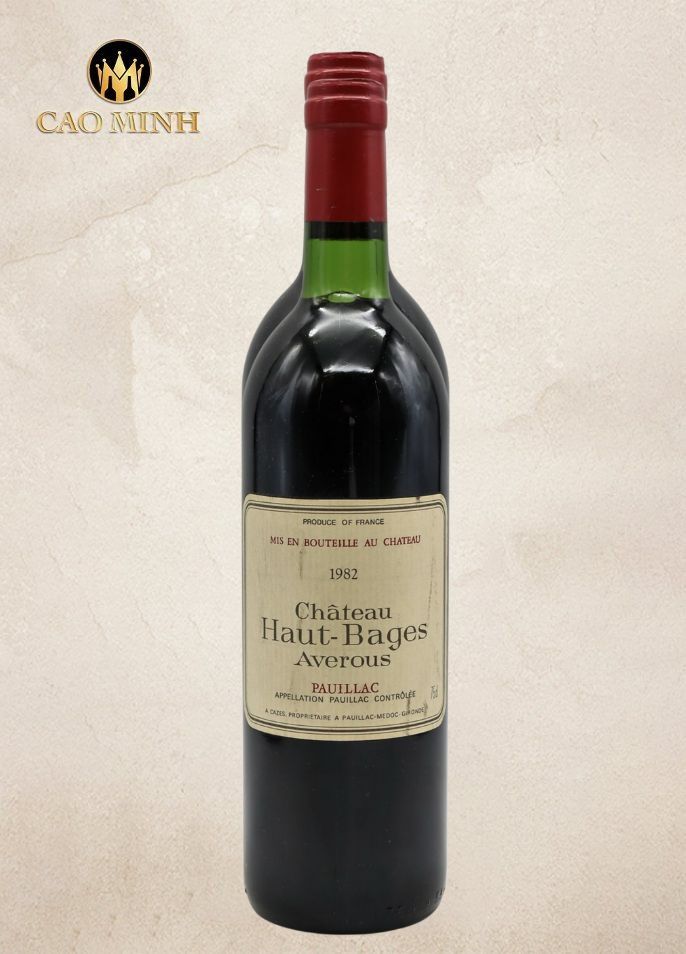 Rượu Vang Pháp Château Haut-Bages Averous Pauillac