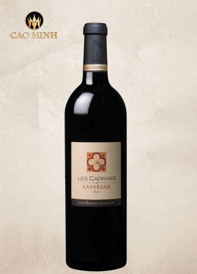 Rượu Vang Pháp Château Les Cadrans de Lassegue Grand Cru