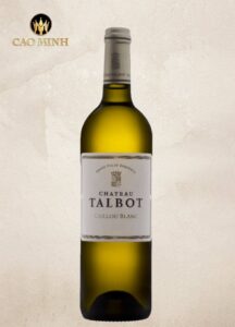 Rượu Vang Pháp Château Talbot Caillou Blanc