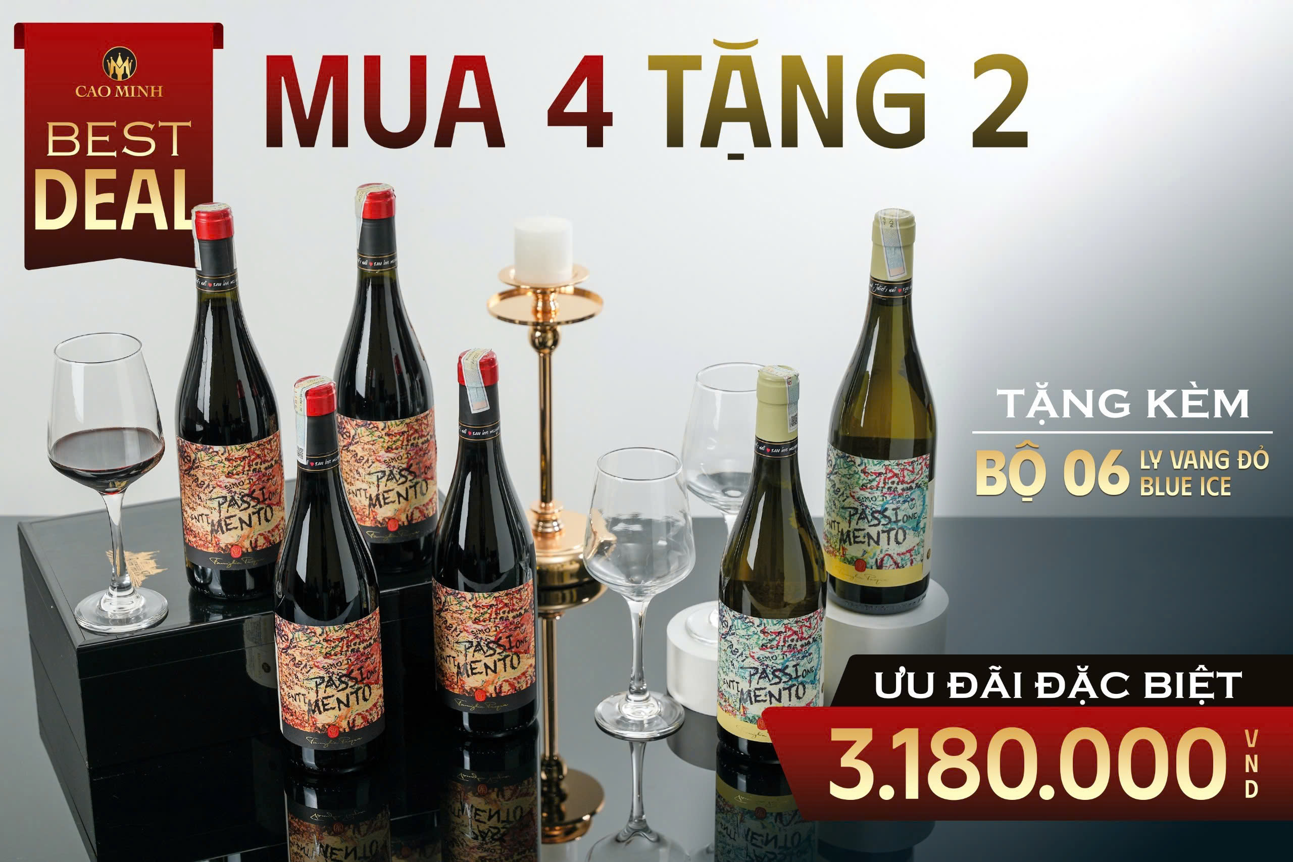 [MUA 4 TẶNG 2] Pasqua Passione Sentimento