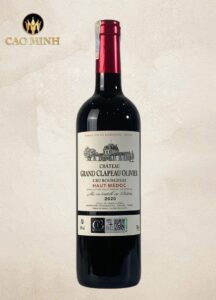 Rượu Vang Pháp Chateau Grand Clapeau Olivier 2020