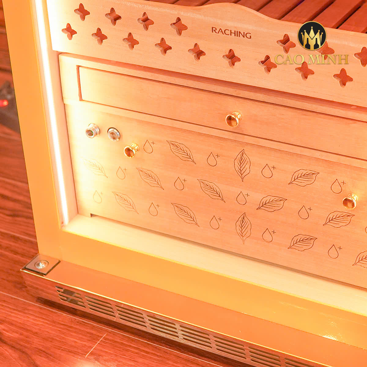 Tủ bảo quản cigar Raching 1800A
