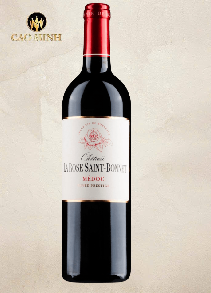 Rượu Vang Đỏ Pháp Château La Rose Saint Bonnet Médoc