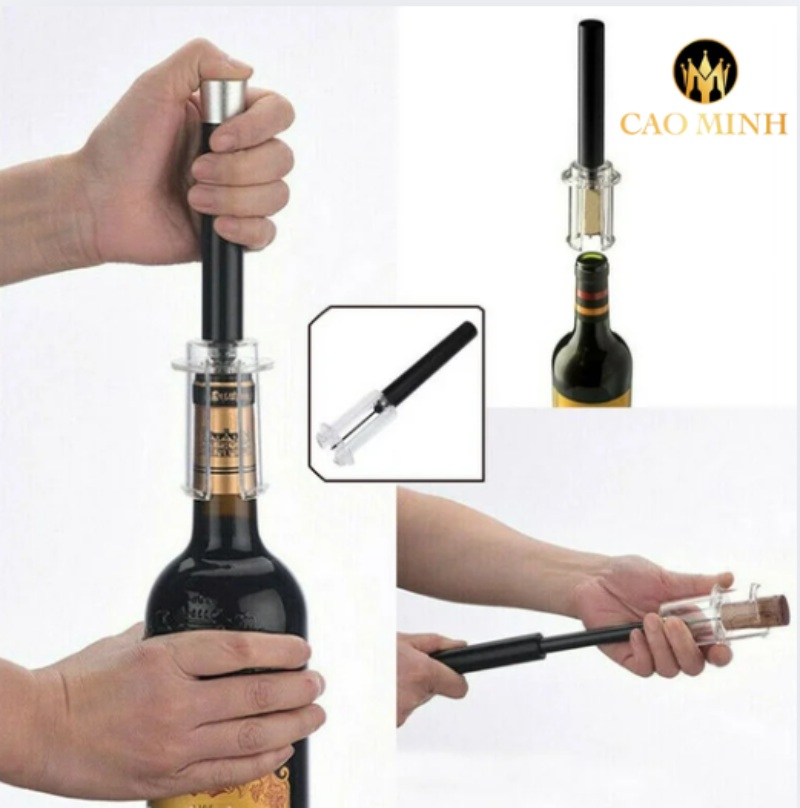 Đồ khui nút chai bằng không khí 