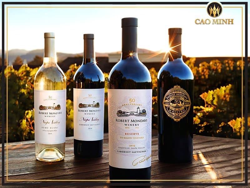 Robert Mondavi – Thương hiệu rượu vang Mỹ là một trong các hãng rượu vang nổi tiếng thế giới