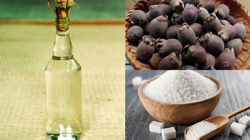 Thực hiện đúng tỉ lệ sẽ cho ra một bình rượu có vị ngọt êm, dễ uống