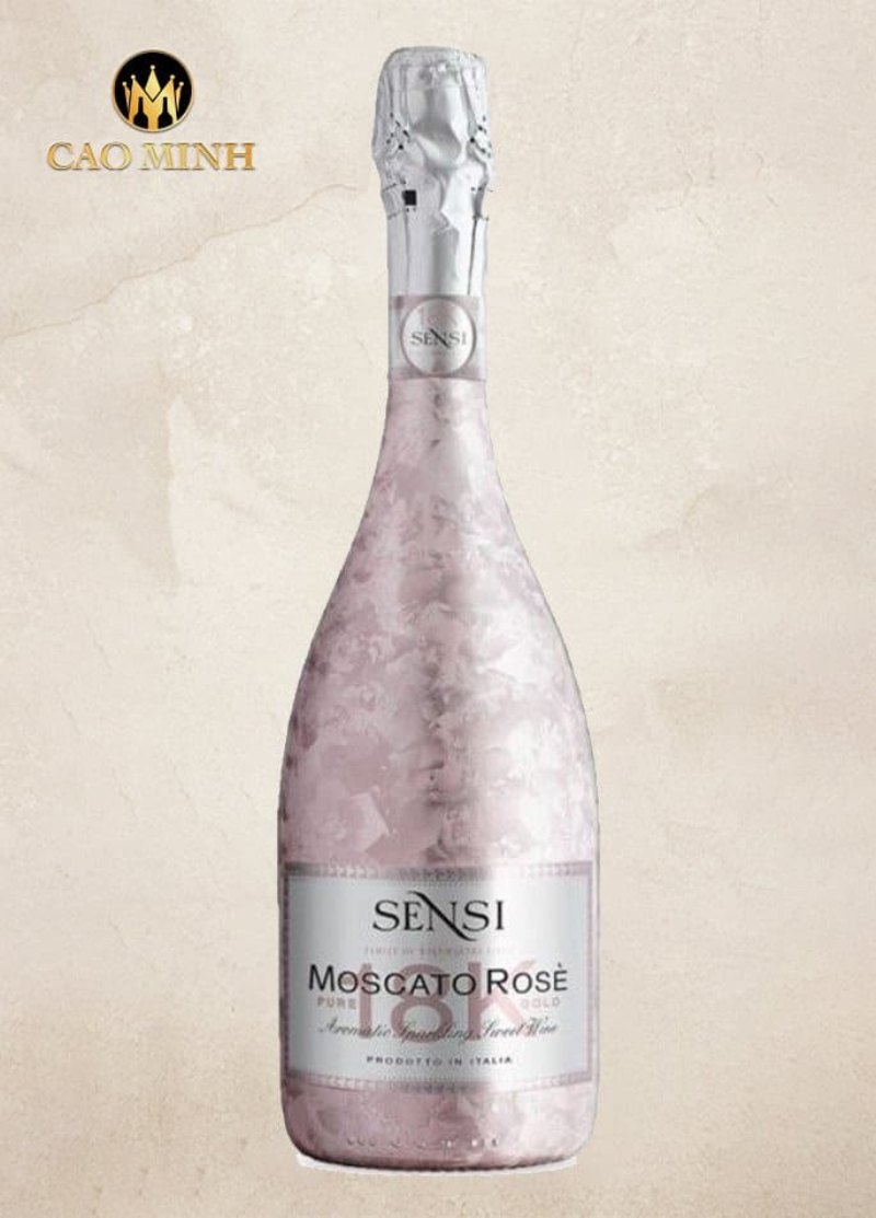  Sensi Moscato Rosé chiếm trọn sự yêu thích từ vẻ ngoài tới hương vị