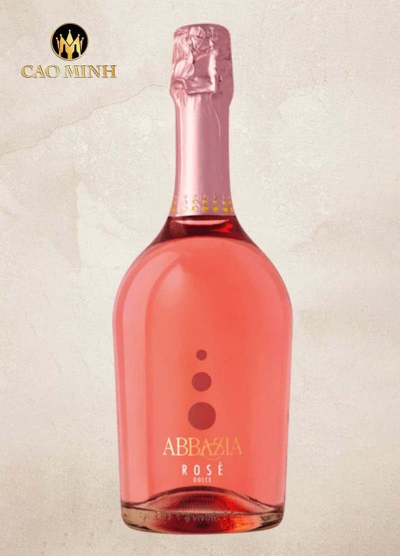 Abbazia Moscato với màu sắc lãng mạn và sự ngọt ngào sẽ phù hợp là chai rượu vang ngon cho nữ giới