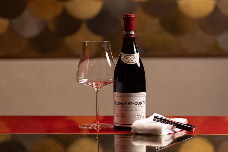 Domaine de la Romanee-Conti Grand Cru với mức giá 549 triệu - 1 tỷ VNĐ