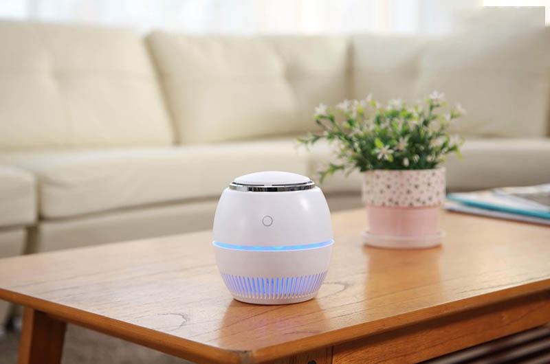 Máy lọc không khí mini sẽ gửi gắm lời chúc về một năm mới trong lành, khỏe mạnh và tràn đầy năng lượng