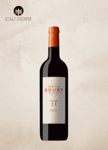Rượu vang Pháp Famille Bouey Cuvee 11 Merlot 2022