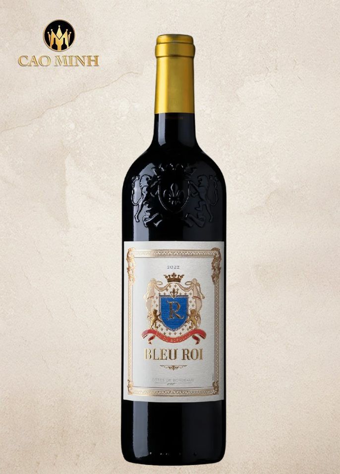 Rượu Vang Pháp Bleu Roi Côtes de Bordeaux