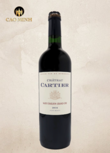 Rượu Vang Pháp Château Cartier Red Wine
