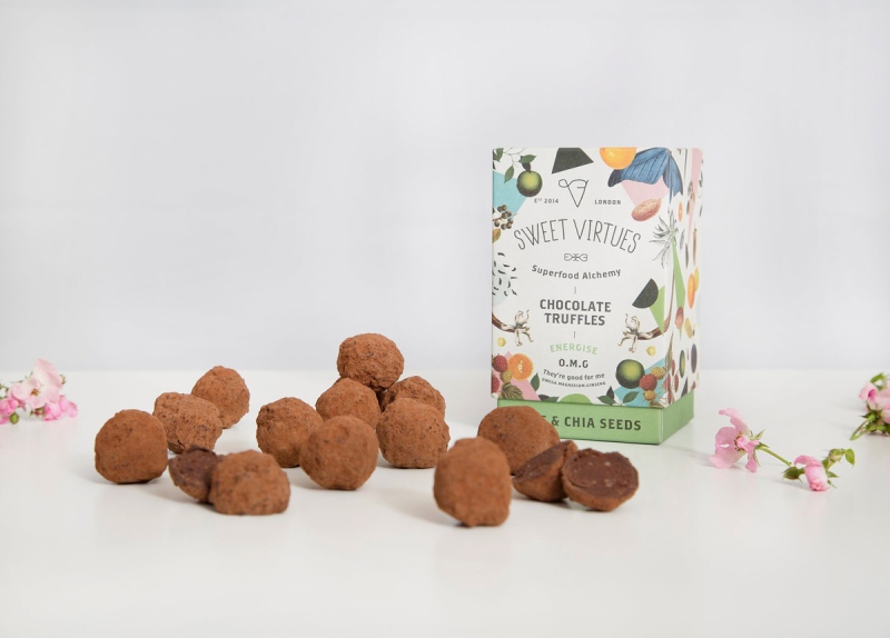 Những viên socola tinh tế này là lời chúc cho một năm mới ngọt ngào