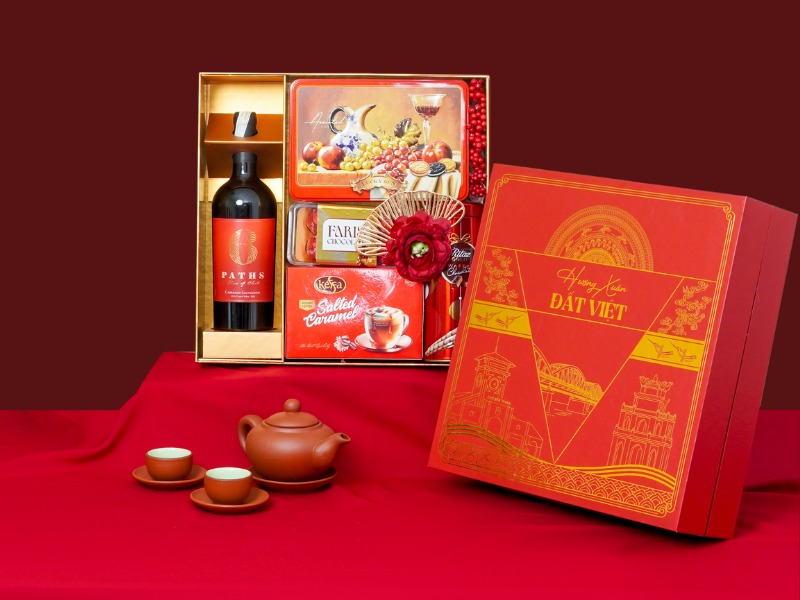 Set quà cao cấp hơn, thể hiện sự đủ đầy và thịnh vượng