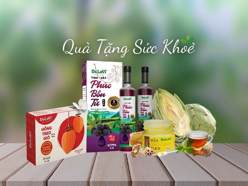 Set quà tết từ thiên nhiên tốt cho sức khỏe
