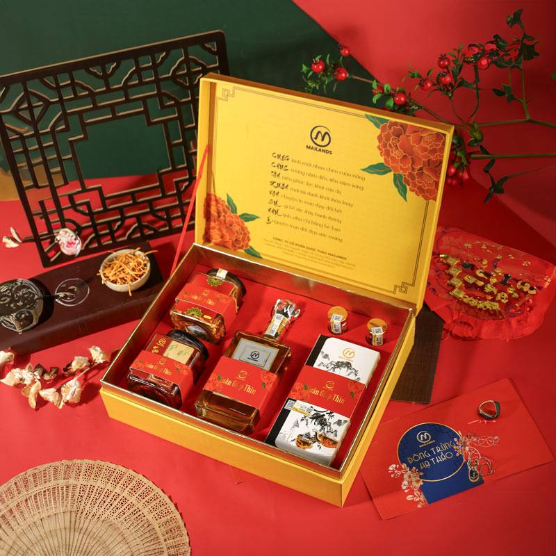 Mỗi sản phẩm trong hộp quà đều được tuyển chọn từ những nguồn cung ứng uy tín nhất