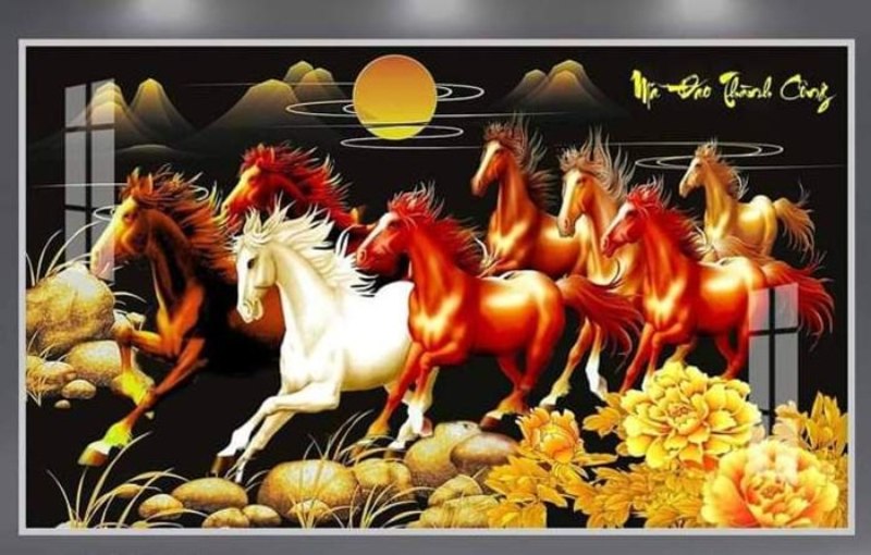 Vật phẩm phong thủy lại gửi gắm lời cầu chúc may mắn, tài lộc và bình an cho năm mới 