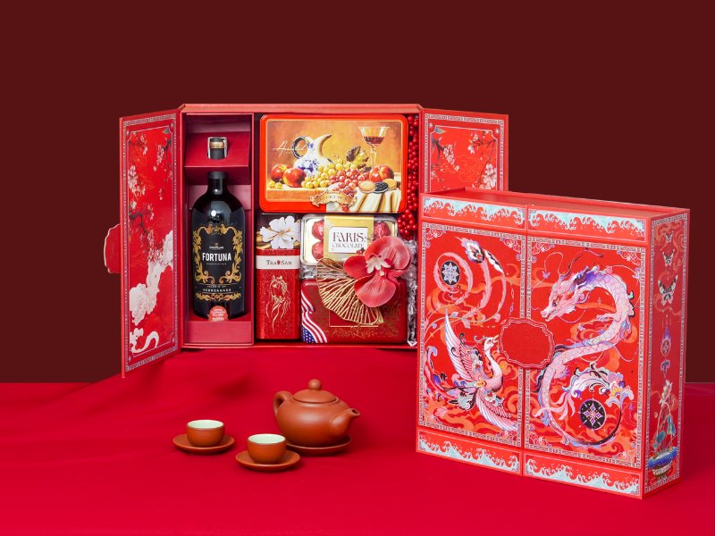 Một set quà ấm cúng, gợi nhớ không khí Tết