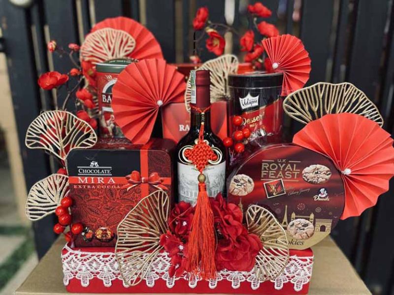 Rượu & Lẵng quà Hải Lâm một trong những nơi chuyên bán set giỏ quà Tết Hải Phòng mà nhiều người tin tưởng
