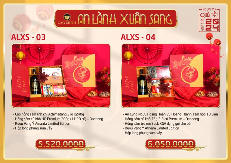 Món quà này thay lời chúc thịnh vượng và sự trân trọng tuyệt đối gửi đến những đối tác quan trọng nhất