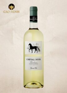 Rượu Vang Pháp Cheval Noir Bordeaux Sauvignon Blanc