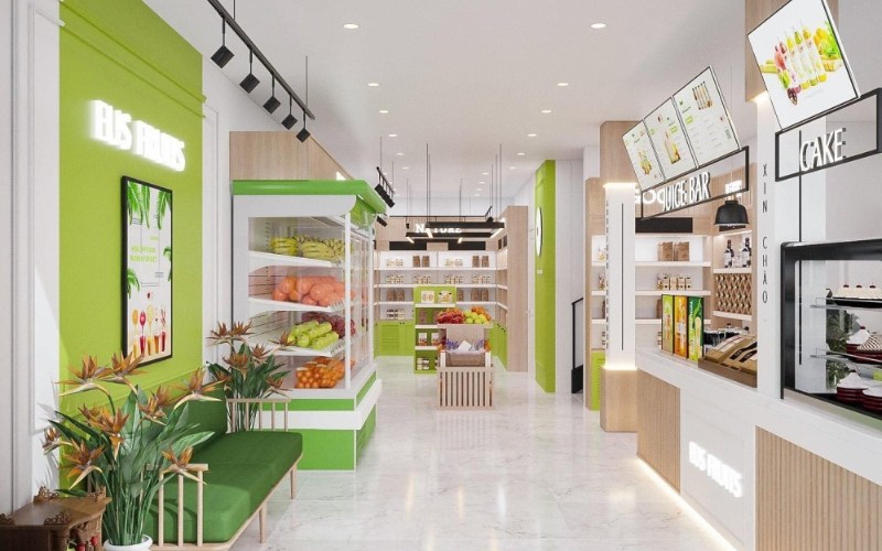 Những giỏ quà rực rỡ sắc màu, tượng trưng cho sự tươi mới và sung túc đầu năm