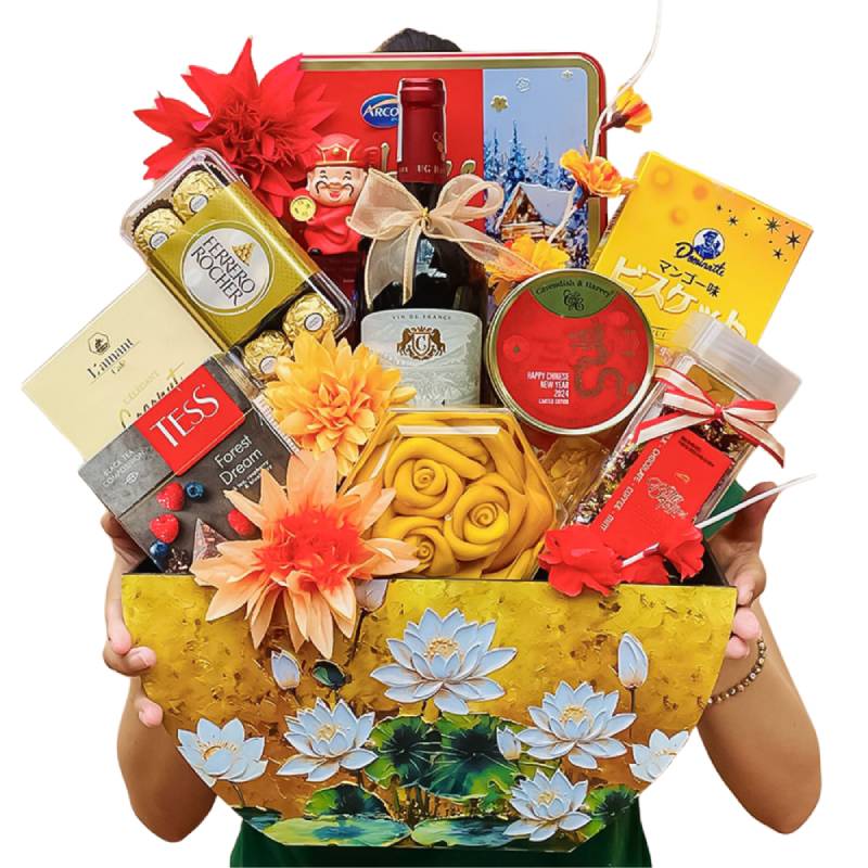 Giỏ Quà Tết MS là cái tên thân thuộc, in sâu vào tâm trí khách hàng mỗi dịp Xuân về