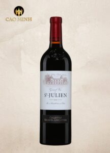 Rượu vang Pháp Grand Vin de St-Julien