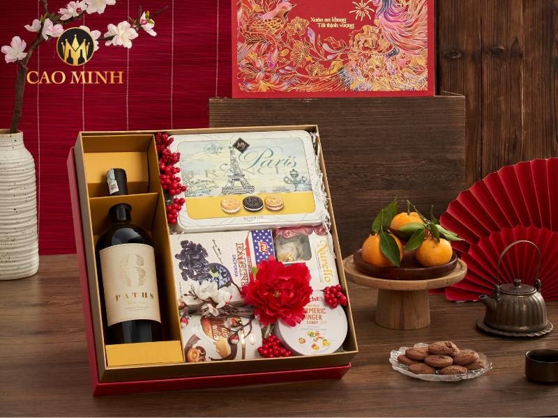 Hộp Quà Tết Hồng Niên Phú Quý