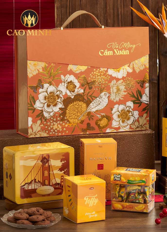 Hộp Quà Tết Vũ Mộng Cầm Xuân