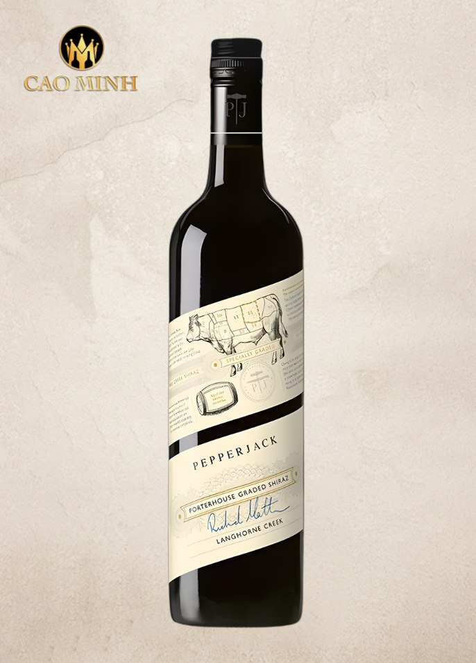 Rượu Vang Úc PepperJack Graded Langhorne Creek Shiraz