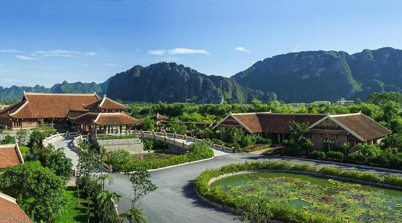 Gift Shop của resort thường cung cấp các hộp quà Tết độc quyền