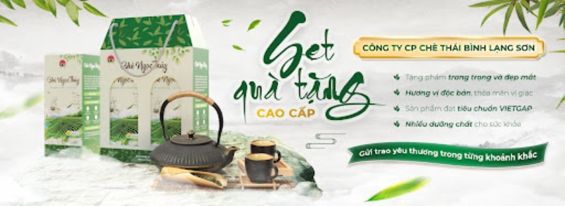 Chè Thái Bình Lạng Sơn là đơn vị nổi tiếng với các sản phẩm trà đặc sản của vùng núi Đình Lập
