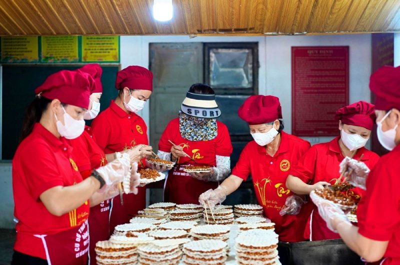 Thức quà không thể thiếu trên bàn trà ngày Tết của người Nghệ An