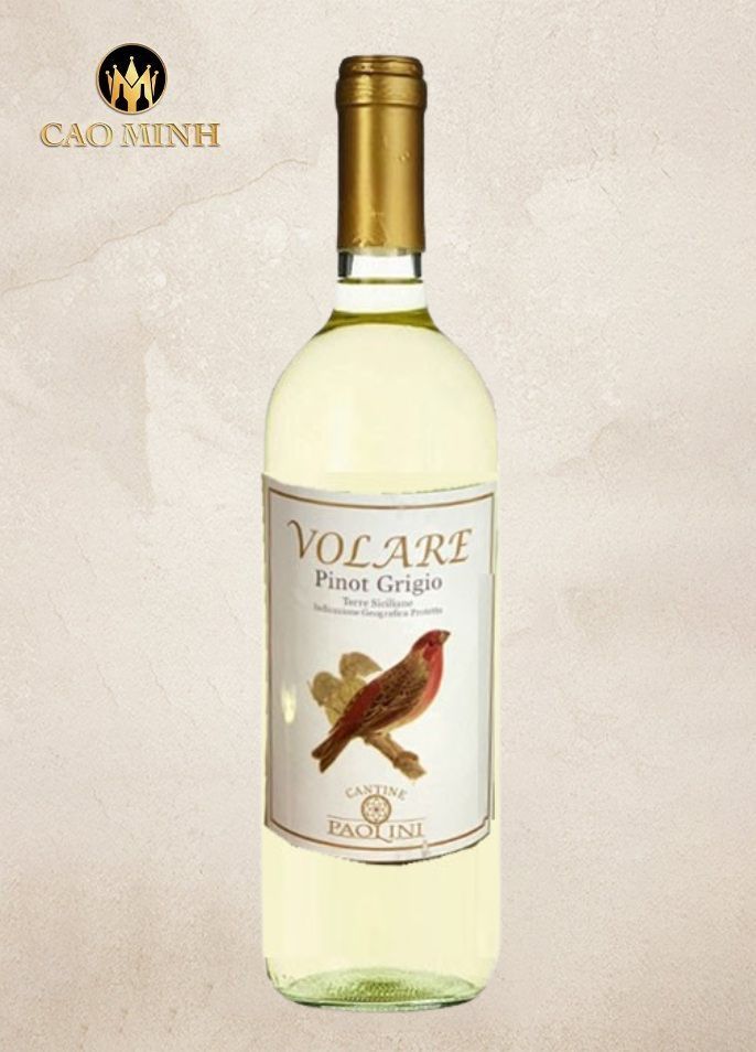 Rượu Vang Ý Paolini Volare Pinot Grigio White Wine