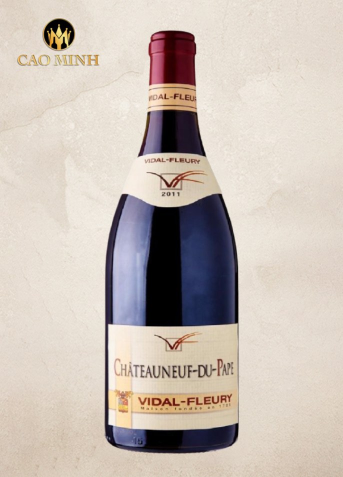 Rượu Vang Pháp Vidal Fleury Châteauneuf du Pape