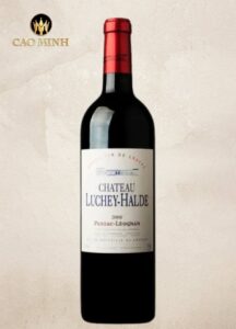 Rượu Vang Pháp Château Luchey Halde Pessac Léognan