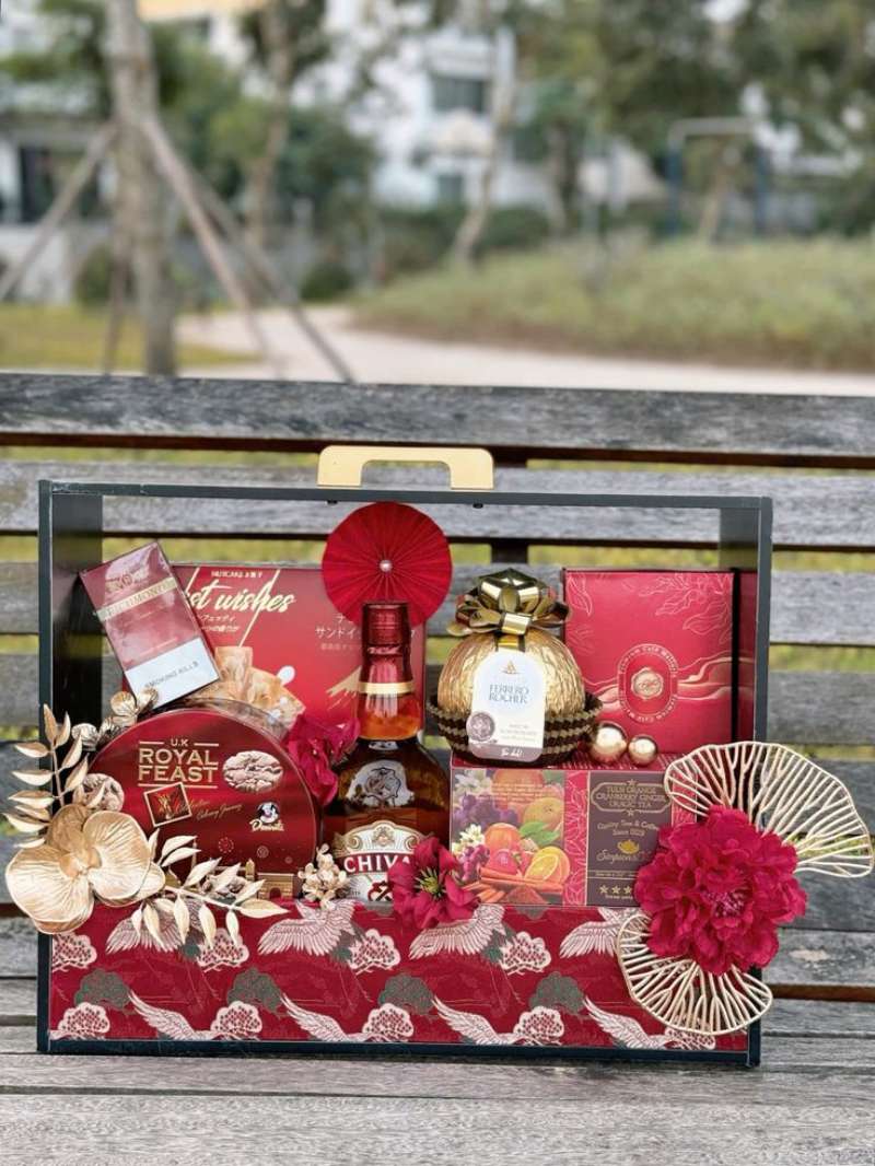 Giỏ quà Tết Chivas 18