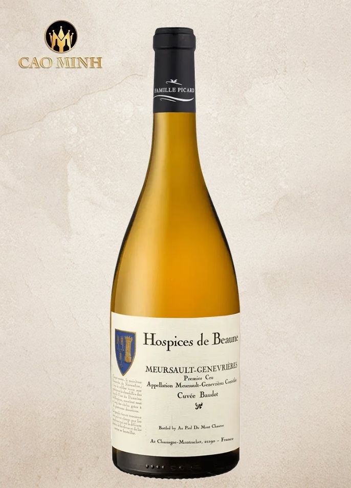 Rượu Vang Pháp Hospices de Beaune Meursault 1er Cru Genévrières Cuvée Baudot
