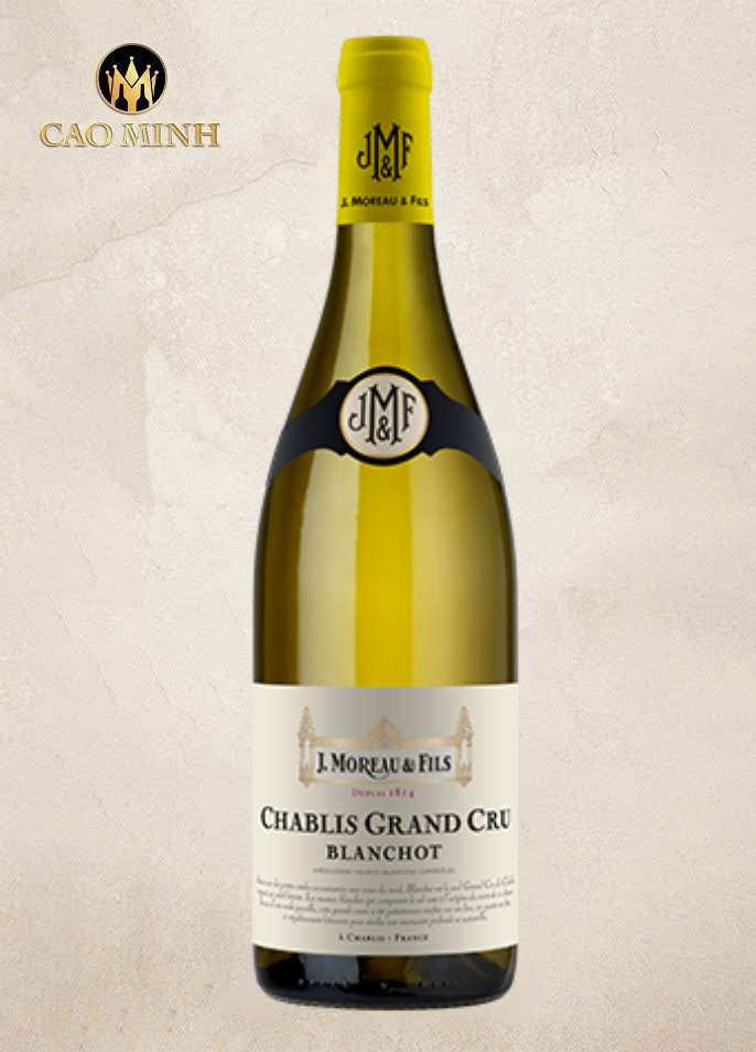 Rượu vang Pháp J.Moreau & Fils Chablis Grand Cru ‘Blanchot’