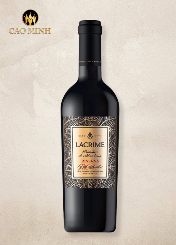 Rượu Vang Ý Lacrime Primitivo di Manduria