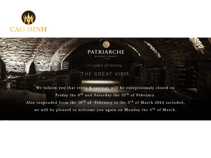 Nhà làm vang Patriarche Père & Fils