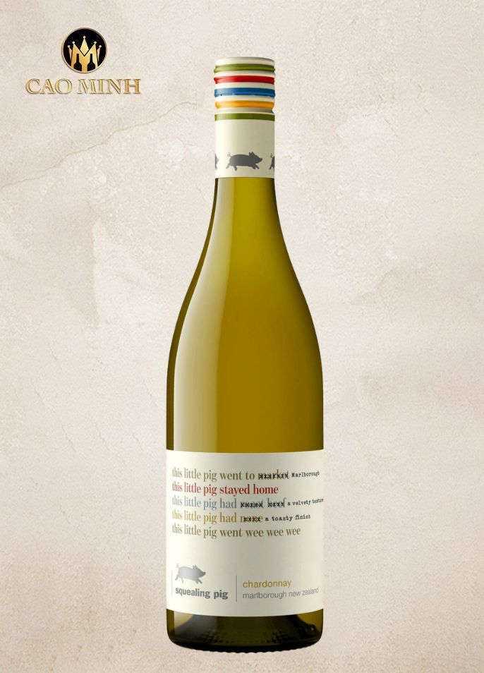 Rượu Vang New Zealand Squealing Pig Chardonnay