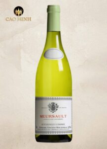 Rượu vang Pháp Vincent Bouzereau Meursault