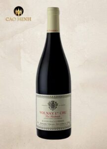 Rượu vang Pháp Vincent Bouzereau Volnay 1er Cru 'Les Santenots'