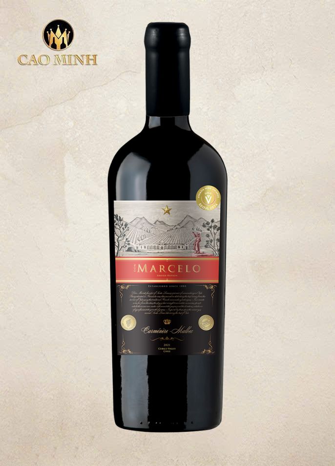 Rượu vang Chile Don Marcelo Limited Edition Carmenere - Malbec