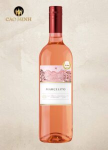 Rượu vang hồng Chile Marcelito Rosé de Syrah
