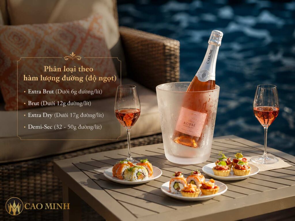 Phân loại theo hàm lượng đường